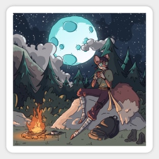 Fox adventurer Sticker